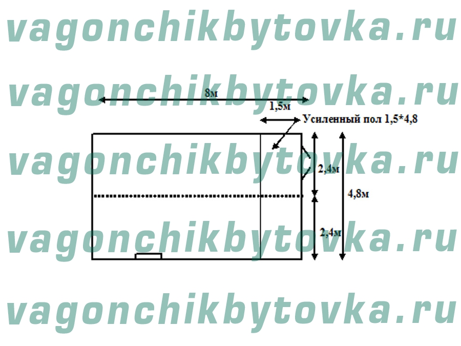 Складское помещение из блок-модуля